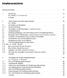 Inhaltsverzeichnis. Autorenverzeichnis Einführung 13 M. J. Müller, E. A. Trautwein Literatur 17