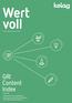 Wert voll. GRI Content Index. Content Index und ergänzende Informationen gemäß den Richtlinien der Global Reporting Initiative