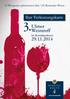 19 Wengerter präsentieren über 120 Remstaler Weine. Ihre Verkostungskarte. Ulmer Weintreff im Kornhausfoyer