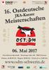 06. Mai 2017 Erich-Kästner-Sporthalle Hamburger Allee Schwerin. Einlass: ab 08:30 Uhr Beginn: Uhr Finals ab ca. 14.