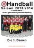 Handball. Saison 2013/ Damen AMTV - Ober-Liga Schleswig-Holstein/Hamburg