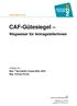 CAF-Gütesiegel. Wegweiser für AntragstellerInnen.  verfasst von Mag. FH Bernadette Tropper-Malz, MAS Mag.
