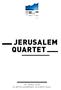 Jerusalem Quartet. 23. April 2018 elbphilharmonie Kleiner SAAL