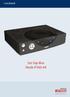Set-Top-Box Pirelli IP100-AR. Handbuch