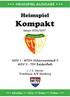 +++ HEIMSPIEL-AUSGABE +++ Heimspiel. Kompakt. Saison 2016/2017. MSV I - MTSV Hohenweststedt II MSV II - TSV Beidenfleth