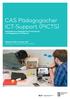 CAS Pädagogischer ICT-Support (PICTS)