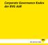 Corporate Governance Kodex der BVG AöR