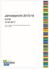Jahresbericht 2015/16