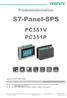 Produktinformation. S7-Panel-SPS PC351V PC351P