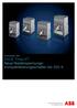 Technischer Katalog SACE Tmax XT Neue Niederspannungs- Kompaktleistungsschalter bis 250 A