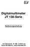 Digitalmultimeter JT 138-Serie