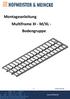 Montageanleitung Multiframe III - M/XL - Bodengruppe