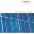 Kostenlose Sonnenenergie für die Erzeugung von Strom mit Photovoltaik