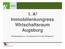 1. A³ Immobilienkongress Wirtschaftsraum Augsburg Rücklaufquote (n = 43 entspricht 34 % der Teilnehmer)