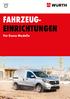 FAHRZEUG- EINRICHTUNGEN. Für Dacia Modelle