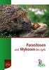 Parasitosen. und Mykosen des Igels