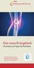 KLINIKUM WESTFALEN. Das neue Kniegelenk. Hinweise und Tipps für Patienten. Klinikum Westfalen GmbH Hellmig-Krankenhaus Kamen