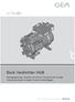 Bock Verdichter HG8. Montageanleitung / Assembly instructions / Instructions de montage Instrucciones para el montaje / Istruzioni d'assemblaggio