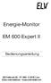 Energie-Monitor. EM 600 Expert II