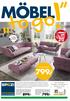 to go! MÖBEL 799.-AB AB AB ...nimm s mit! 2-SITZER-SOFA Viele verschiedene Modelle in unterschiedlichen Bezügen und Farben erhältlich!