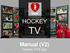 User. Manual (V2) Hockey-TV & App , v2 1