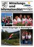 35. Jahrgang Freitag, den 30. August 2013 Nummer 08. Damen-Skispringen in Bischofsgrün