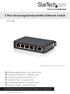 5 Port Unmanaged Industrieller Ethernet Switch