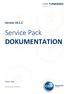 Version Service Pack DOKUMENTATION