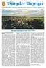 Amtsblatt der Stadt Bürgel und der Gemeinden Graitschen, Poxdorf und Nausnitz. Jahrgang 27 Mittwoch, den 24. Januar 2018 Nummer 1