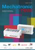 news Ausgabe 6 Mai 2015 Mechatronic Informationen über Automatisierung, Antriebstechnik und Technologietrends Impressum