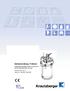 Betriebsanleitung / Prüfbuch. Materialdruckbehälter MDM 10l und 20l Inhalt für Betriebsdrücke bis 6bar