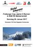 Freiburger Cup, alpine C-Rennen & SSM RS Meisterschaft Sonntag 29. Januar Rennpiste: FIS Piste Riggisalp/ Schwarzsee