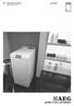 Benutzerinformation Waschmaschine L87379TL