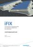 ifix MONTAGEANLEITUNG PV-Flachdach-Montagesystem mit Standard-Endklemmen aus Aluminium Stand deutsch