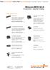 Motorola MC9190-G Accessories / Zubehör Katalog