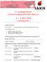 17. Ludwigshafener Transfusionsgespräche der IAKH e.v März 2018 Vorprogramm