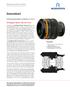 Datenblatt. Rodenstock Photo Optics. HR Digaron Macro 105 mm f/5,6. Hochleistungs-Makroobjektiv für Maßstäbe von 1:4 bis 4:1