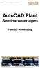 AutoCAD Plant Seminarunterlagen