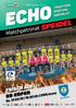 ECHO. Matchpatronat. FRISCH AUF! vs. TRADITION. EMOTION. HERZBLUT. Sa :30 Uhr EWS Arena. EHF Cup #4. Saison 17/18 38.