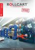 LOGISTIKOPTIMIERUNG. Ausgabe 18. ROLLCART - Routenzug Katalog