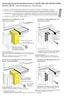 Versetzanleitung Fensterbänke Ecomur Typ EN / ENT / EH / EH120 / EH200, Ecolino Typ EL Aussenwärmedämmung, Holzsystembau