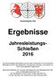 Schützengilde Völs. Ergebnisse. Jahresleistungs- Schießen 2016