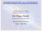 Teilchenphysik Seminar SS 2001: Astro- und Teilchenphysik. Seminarvortrag zum Thema: Die Higgs-Suche. Referent: Stefan Kasselmann Datum: