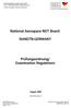 National Aerospace NDT Board NANDTB-GERMANY. Prüfungsordnung/ Examination Regulations
