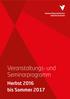 Veranstaltungs- und Seminarprogramm