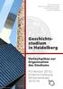 Geschichtsstudium. in Heidelberg. Verlaufspläne zur Organisation des Studiums. PO-Version Ersteinschreibung Wintersemester 2015/16