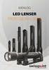 KATALOG LED LENSER PROFESSIONAL-SERIE