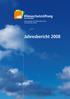 Klimaschutzstiftung. Jena-Thüringen. Gemeinnützige und selbständige Stiftung des bürgerlichen Rechts. Jahresbericht 2008