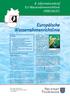8. Informationsbrief. Wasserrahmenrichtlinie 2000/60/EG. Inhalte. Erste Phase der Anhörung abgeschlossen