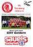 Lupe. VfL Tönisberg 1928 e.v. Heute unser Gast: GSV Geldern. Die Stadion- und Vereinszeitschrift Saison 2015/